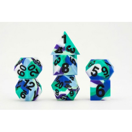 Conjunto de dados Pride Gay Flag FanRoll com design multicolor