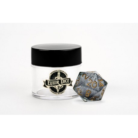 Dé FanRoll Liquid Core Vanishing Oil d20 Elixir