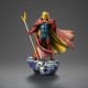 Estátua de Adam Warlock da Marvel com base rochosa