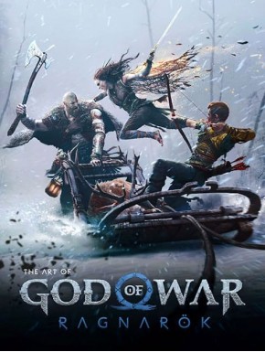 Couverture de l'artbook God of War Ragnarok