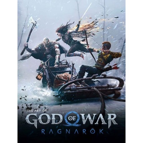 Couverture de l'artbook God of War Ragnarok
