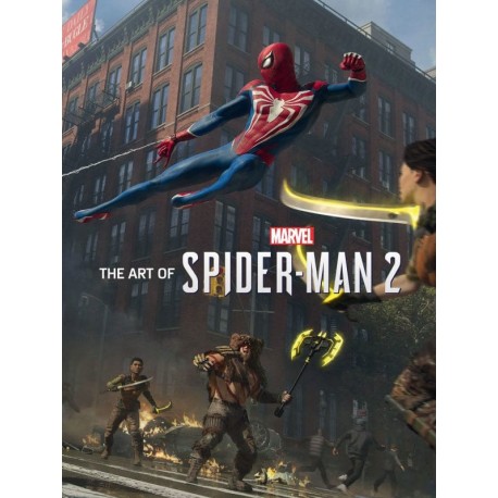 Couverture de l'artbook The Art of Marvel's Spider-Man 2