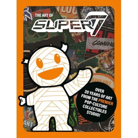 Capa do livro Super 7 Artbook The Art of Super 7