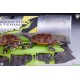 Diorama de las Tortugas Ninja con barril radioactivo y LED
