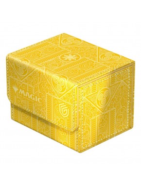 Caixa de baralho amarela de Magic: The Gathering
