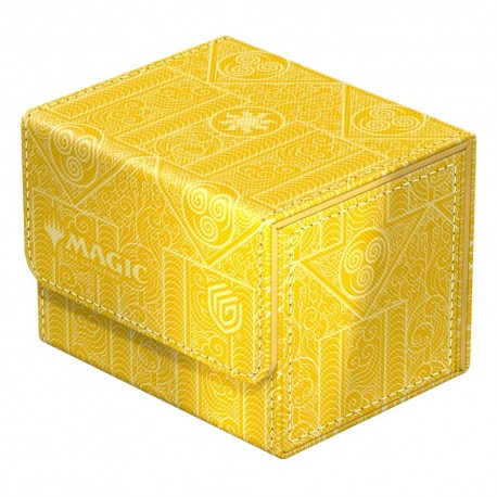 Caixa de baralho amarela de Magic: The Gathering