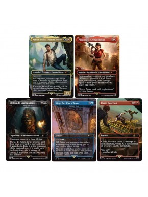 Cartas Magic The Gathering edição Uncharted