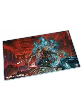Tapis de jeu Ultimate Guard avec TMNT et Magic: The Gathering