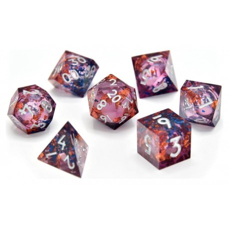 Dados CritStones Liquid Core Fey Mist