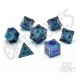 Pack de dados CritStones Twilight Grove em tons de roxo e azul