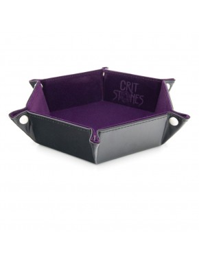 Bandeja dobrável para dados CritStones Purple da Glassstaff