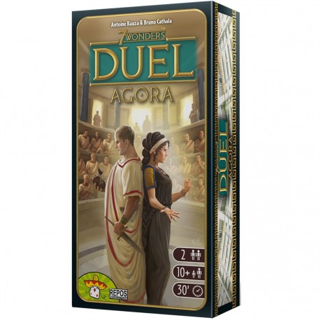 Caja del juego de mesa 7 Wonders: Duel Agora