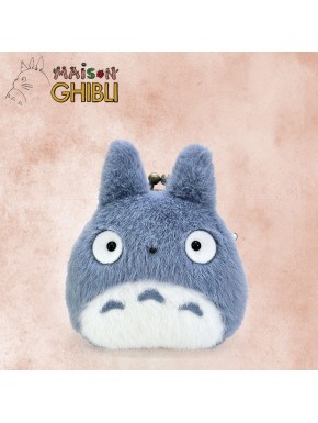 Porte-monnaie en peluche Totoro, Studio Ghibli, bleu