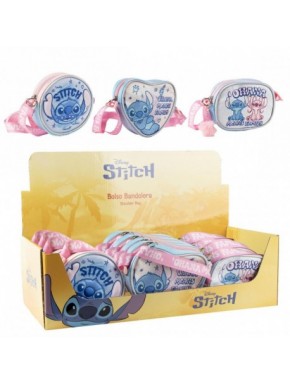Bolso bandolera Disney Stitch multicolor con diseño Ohana