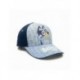 Casquette Bluey en rose et bleu avec personnages favoris