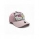 Gorra rosa de Hello Kitty con detalles de personajes, 53 cm