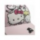 Casquette rose Hello Kitty avec détails de personnages, 53 cm