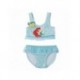 Bikini infantil azul con diseño de princesa Disney