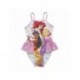 Maillot de bain filles Princess Ariel avec volants roses