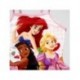 Maillot de bain filles Princess Ariel avec volants roses