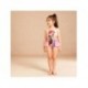 Maillot de bain filles Princess Ariel avec volants roses