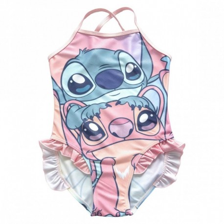 Maillot de bain enfant Stitch en couleur pastel
