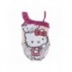 Maillot de bain enfant rose Hello Kitty avec volant