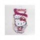 Bañador infantil rosa de Hello Kitty con volante