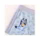 Boxer de banho azul claro com personagens Bluey