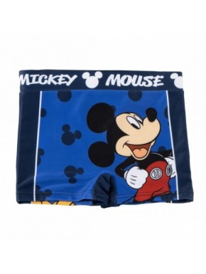 Boxer de bain bleu Mickey Mouse pour enfants