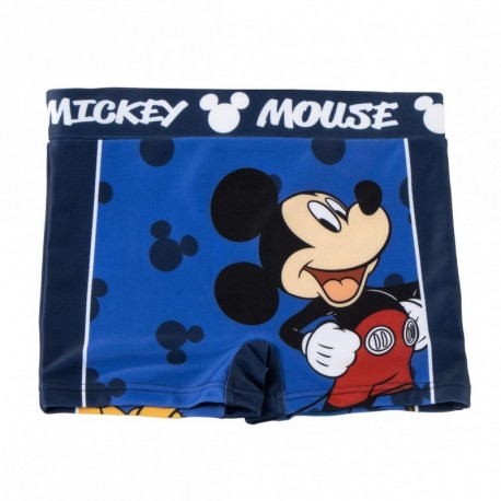 Boxer de bain bleu Mickey Mouse pour enfants