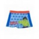 Boxer de banho azul com Spiderman e Iron Man