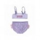 Bikini de baño para niñas Hello Kitty Kuromi en lila