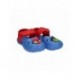 Sandales de plage Spidey pour enfants en bleu et rouge