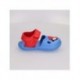 Sandales de plage Spidey pour enfants en bleu et rouge
