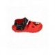 Sandales rouges Minnie Mouse avec sangle en velcro