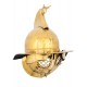 Casco de gladiador Thraex de latón con detalles ornamentales