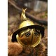 Casco de gladiador Thraex de latón con detalles ornamentales