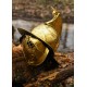 Casco de gladiador Thraex de latón con detalles ornamentales