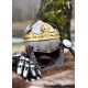 Casco de acero de Robert the Bruce con corona de latón.
