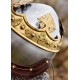 Casco de acero de Robert the Bruce con corona de latón.