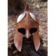 Casco griego de Themistocles en acero con acabado bronce