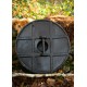 Bouclier viking Fjorn LARP bleu et marron 60 cm