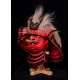 Casco japonés Takeda Shingen Kabuto con máscara Mempo