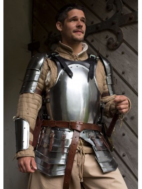 Tassets mercenaires en acier et cuir Epic Armoury