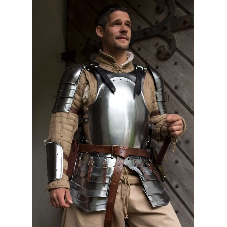 Tassets mercenaires en acier et cuir Epic Armoury