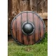 Escudo viking de 50 cm em madeira e látex para LARP