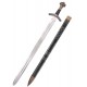 Espada Excalibur histórica de Windlass con vaina de cuero