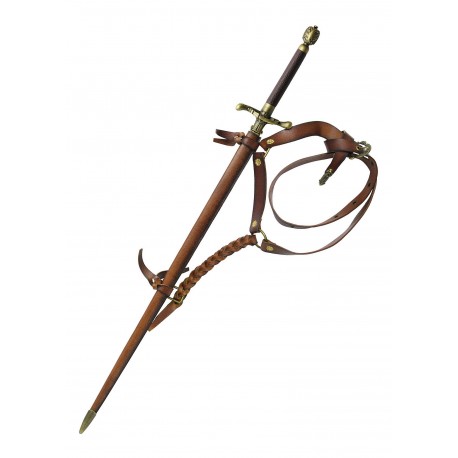 Bainha de couro para a espada Needle de Arya Stark