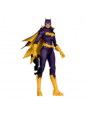 Figurine articulée de Batgirl, violet et jaune, 18 cm